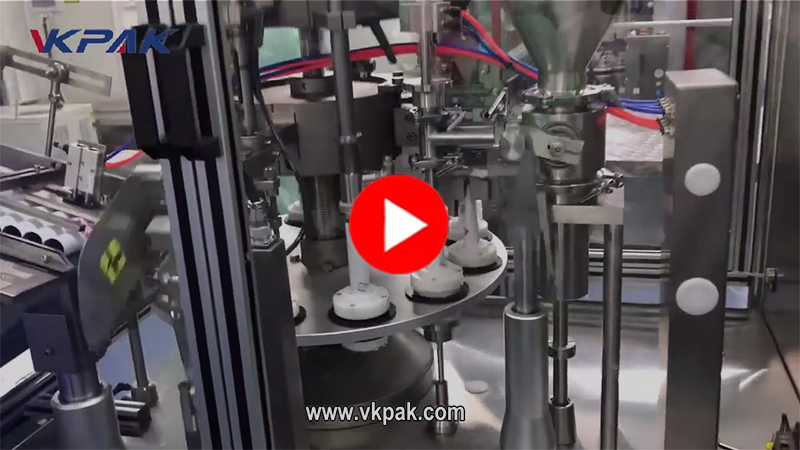 Automatic Cream Aluminium Tube Filling And Sealing Machine