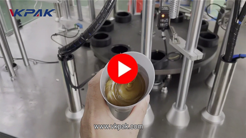 Automatic Grease Tube Filling Sealing Machine (Ultrasonic Sealing)