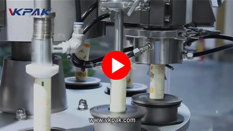 Automatic Hot Air Tube Filler Sealer Machine For Ointment