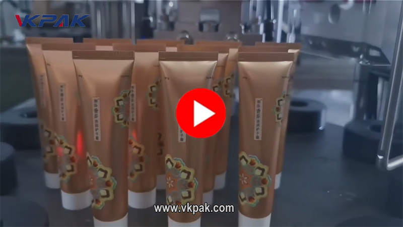 Semi Automatic Hand Cream Tube Filling And Sealing Machine