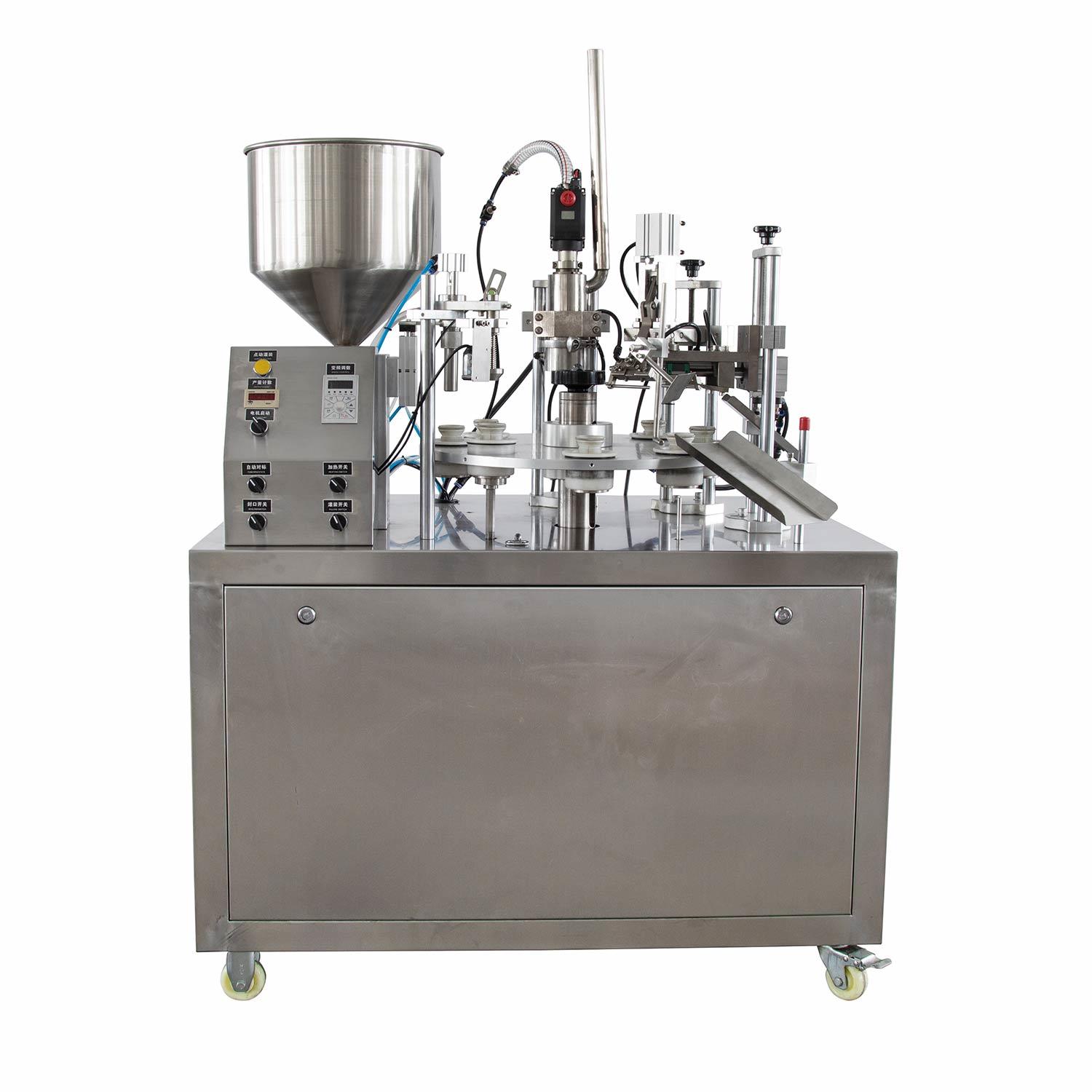 VK-TFS-006A Semi-Automatic Aluminum Tube Filler Sealer Machine