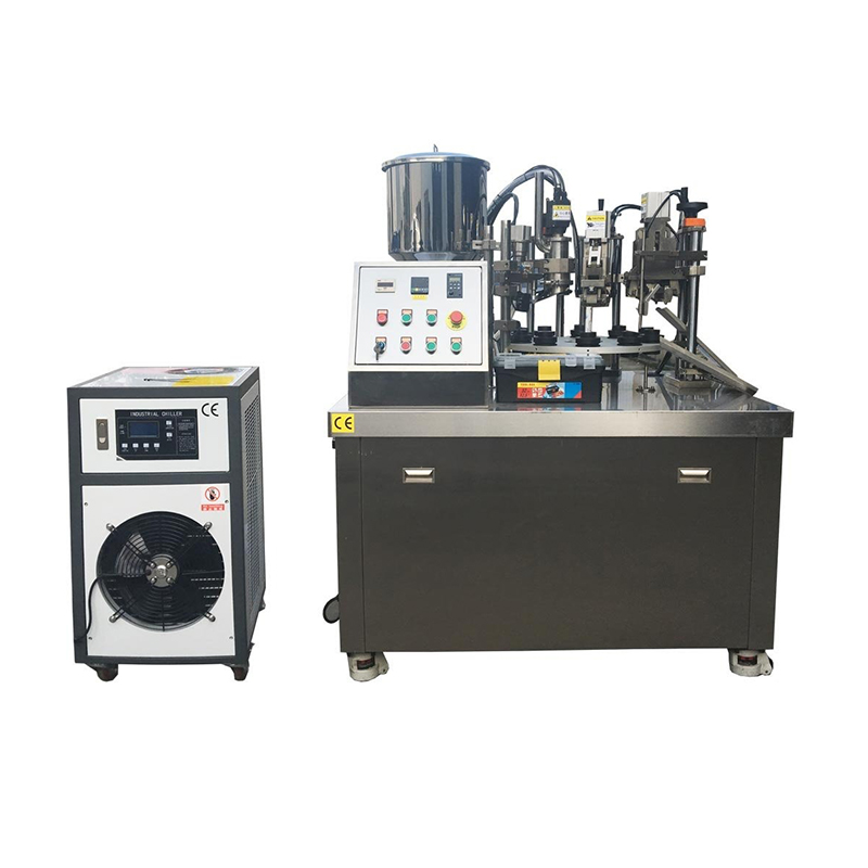 VK-TFS-006H Semi-Automatic Hot Air Sealing Filler Sealer Machine