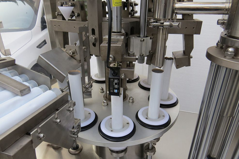 VK-TFS-009A Automatic Metal Tube Filling And Crimping Machine