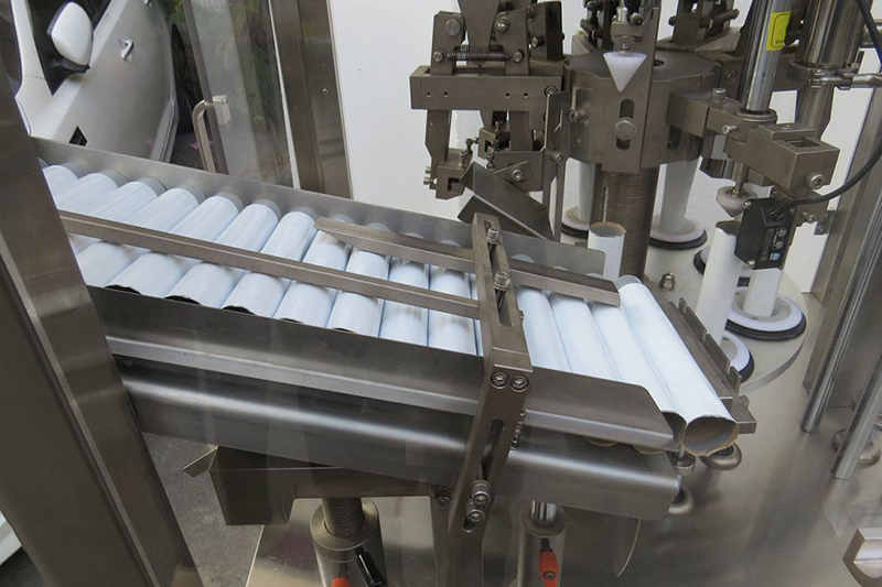 VK-TFS-009A Automatic Metal Tube Filling And Crimping Machine