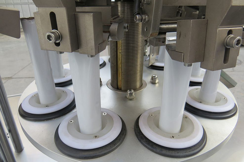 VK-TFS-009A Automatic Metal Tube Filling And Crimping Machine