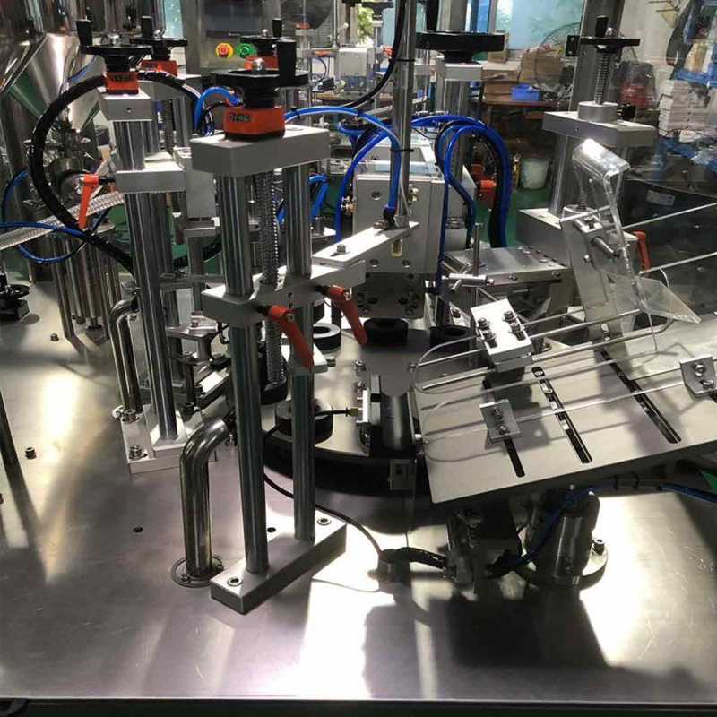 VK-TFS-009UDC Automatic Dual Chamber Tube Filling And Sealing Machine Details